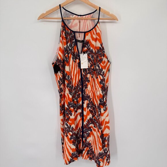 Vix Paulahermanny Sleeveless Abstract Print Dress- silk Size Medium new $248 - Picture 6 of 12